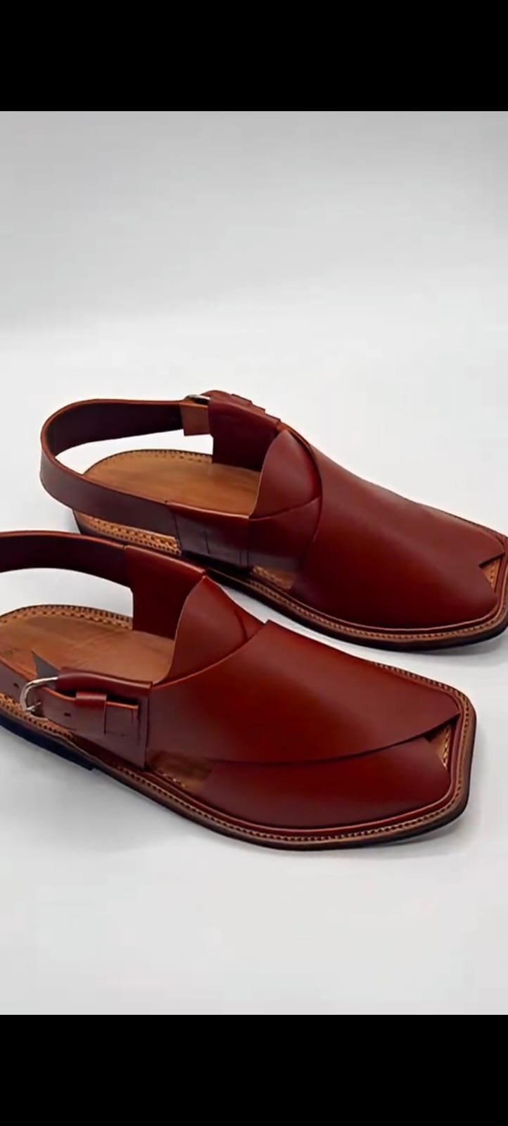 Men's Charsadda Peshawari sandel - Brown